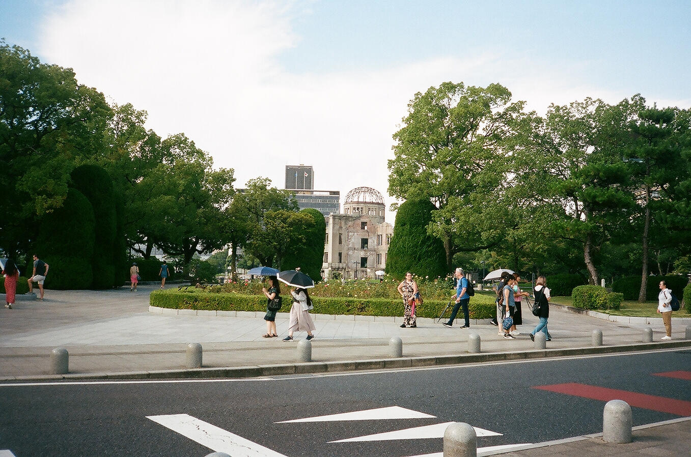 in hiroshima. in hiroshima.